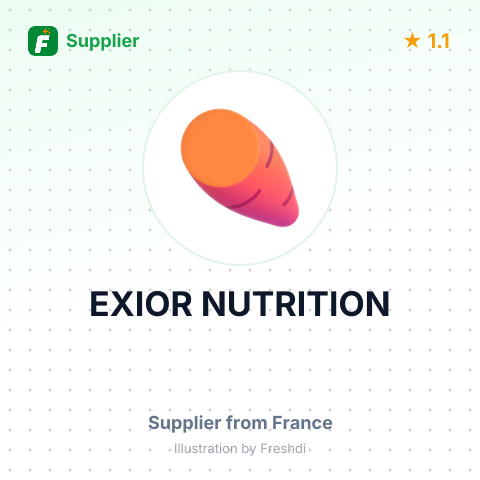 EXIOR NUTRITION – summary card, no photo uploaded yet