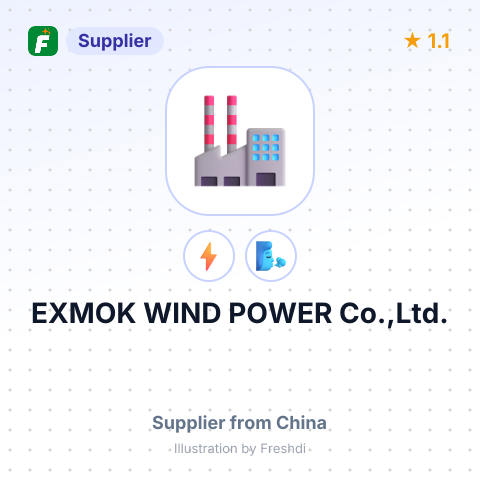 EXMOK WIND POWER Co.,Ltd. – summary card, no photo uploaded yet