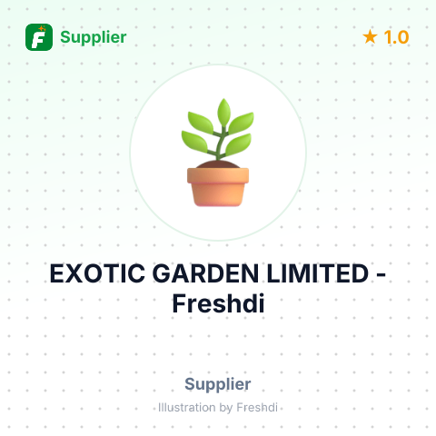 EXOTIC GARDEN LIMITED – summary card, no photo uploaded yet