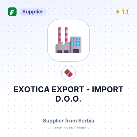 EXOTICA EXPORT - IMPORT D.O.O. – summary card, no photo uploaded yet