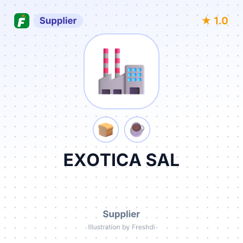 EXOTICA SAL – summary card, no photo uploaded yet