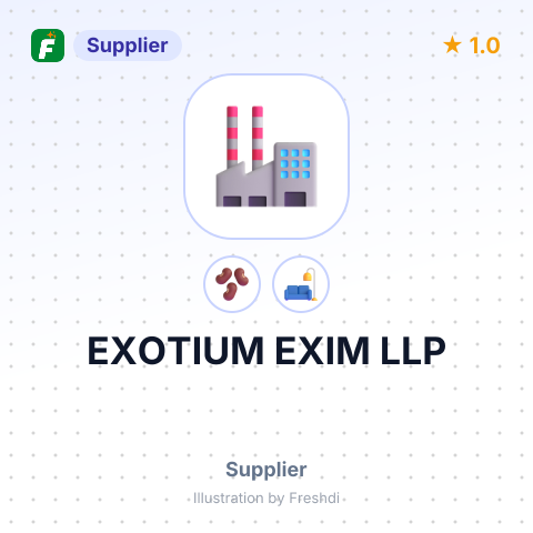 EXOTIUM EXIM LLP – summary card, no photo uploaded yet