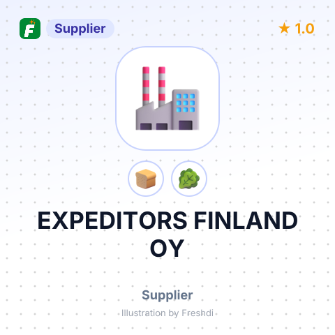EXPEDITORS FINLAND OY – summary card, no photo uploaded yet