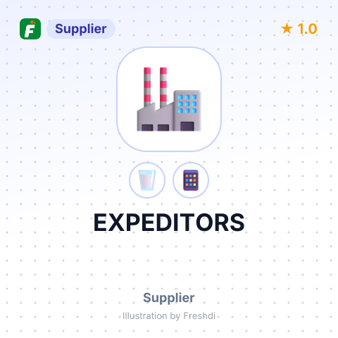 EXPEDITORS – summary card, no photo uploaded yet