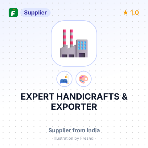 EXPERT HANDICRAFTS & EXPORTER – summary card, no photo uploaded yet