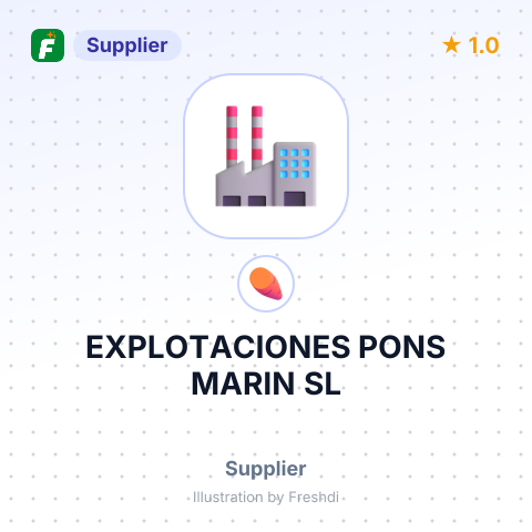 EXPLOTACIONES PONS MARIN SL – summary card, no photo uploaded yet