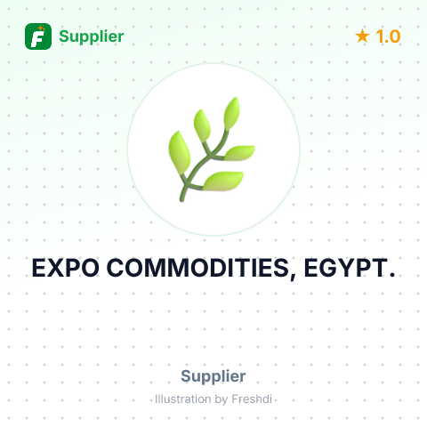 EXPO COMMODITIES, EGYPT. – summary card, no photo uploaded yet