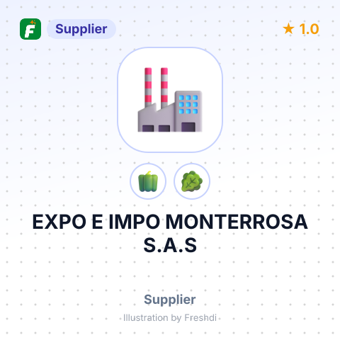 EXPO E IMPO MONTERROSA S.A.S – summary card, no photo uploaded yet
