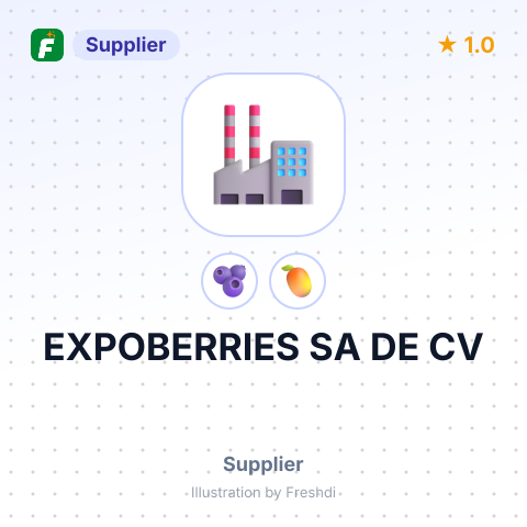 EXPOBERRIES SA DE CV – summary card, no photo uploaded yet