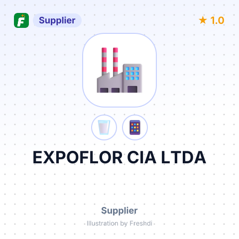 EXPOFLOR CIA LTDA – summary card, no photo uploaded yet