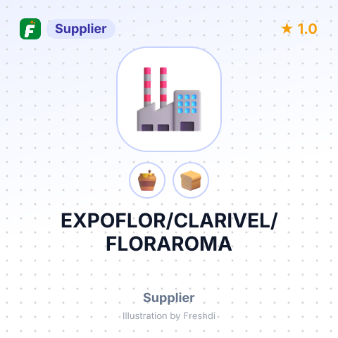 EXPOFLOR/CLARIVEL/FLORAROMA – summary card, no photo uploaded yet