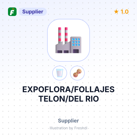 EXPOFLORA/FOLLAJES TELON/DEL RIO – summary card, no photo uploaded yet