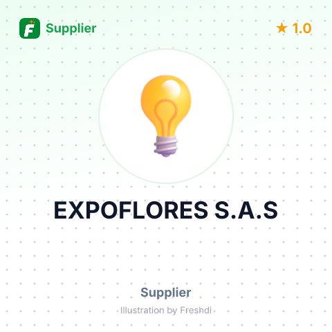 EXPOFLORES S.A.S – summary card, no photo uploaded yet