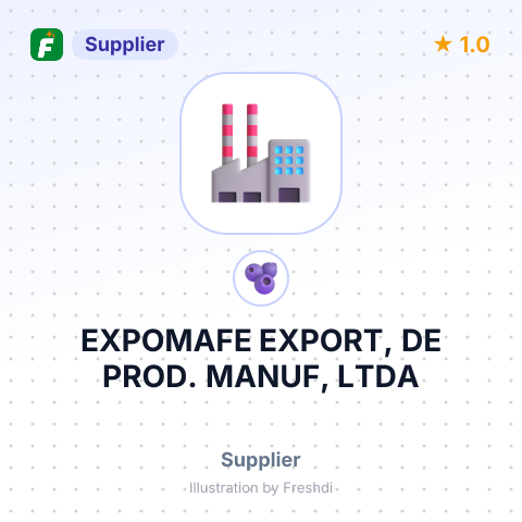 EXPOMAFE EXPORT, DE PROD. MANUF, LTDA – summary card, no photo uploaded yet