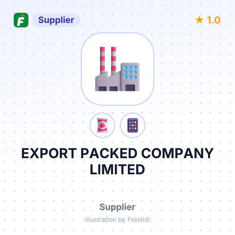 EXPORT PACKED COMPANY LIMITED – summary card, no photo uploaded yet