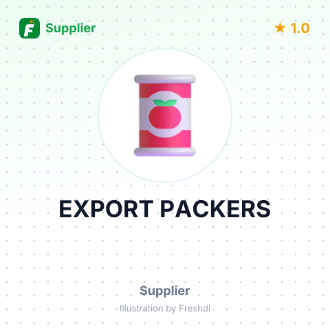 EXPORT PACKERS – summary card, no photo uploaded yet