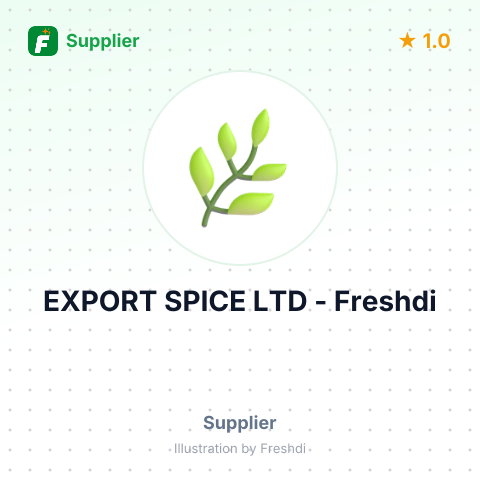EXPORT SPICE LTD – summary card, no photo uploaded yet