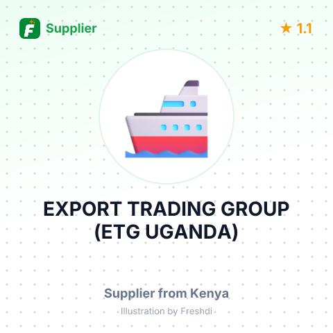 EXPORT TRADING GROUP (ETG UGANDA) – summary card, no photo uploaded yet