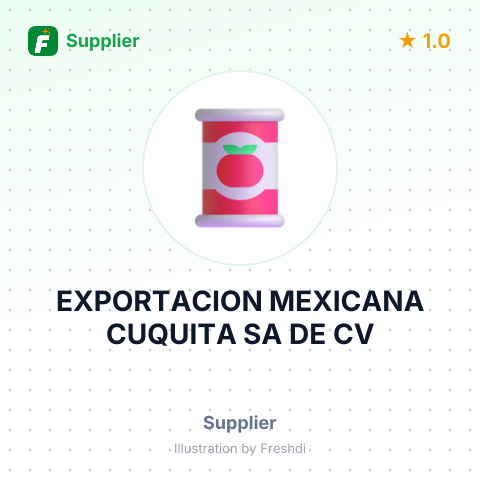 EXPORTACION MEXICANA CUQUITA SA DE CV – summary card, no photo uploaded yet
