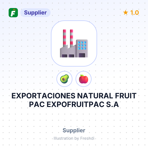 EXPORTACIONES NATURAL FRUIT PAC EXPOFRUITPAC S.A – summary card, no photo uploaded yet