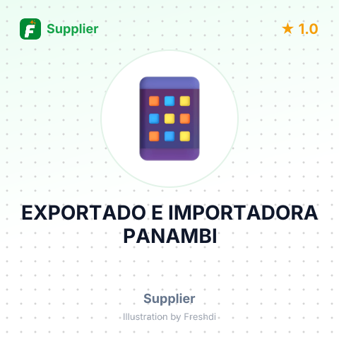 EXPORTADO E IMPORTADORA PANAMBI – summary card, no photo uploaded yet