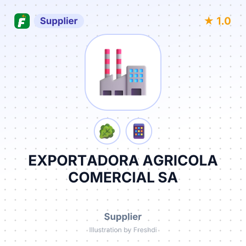 EXPORTADORA AGRICOLA COMERCIAL SA – summary card, no photo uploaded yet