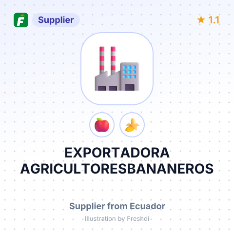 EXPORTADORA AGRICULTORESBANANEROS – summary card, no photo uploaded yet