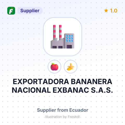 EXPORTADORA BANANERA NACIONAL EXBANAC S.A.S. – summary card, no photo uploaded yet