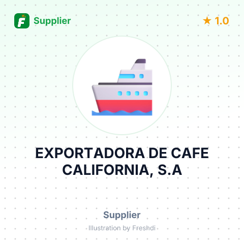 EXPORTADORA DE CAFE CALIFORNIA, S.A – summary card, no photo uploaded yet