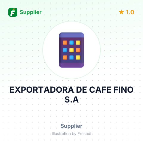 EXPORTADORA DE CAFE FINO S.A – summary card, no photo uploaded yet