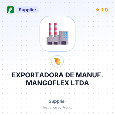 EXPORTADORA DE MANUF. MANGOFLEX LTDA – summary card, no photo uploaded yet