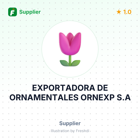 EXPORTADORA DE ORNAMENTALES ORNEXP S.A – summary card, no photo uploaded yet