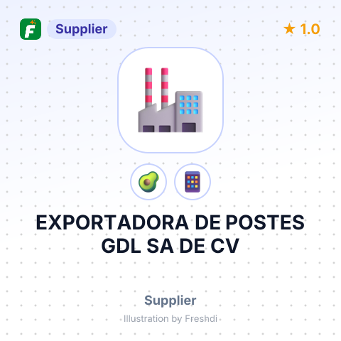EXPORTADORA DE POSTES GDL SA DE CV – summary card, no photo uploaded yet