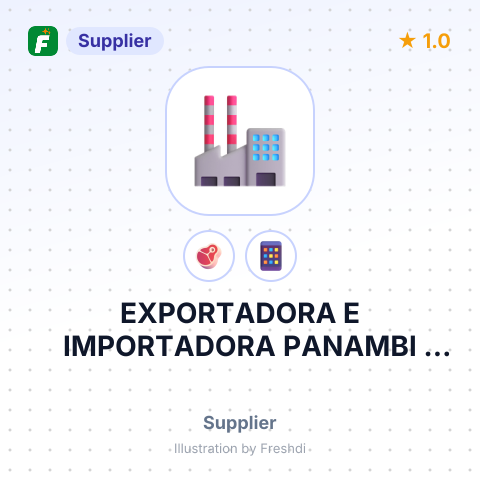 EXPORTADORA E IMPORTADORA PANAMBI LTDA – summary card, no photo uploaded yet