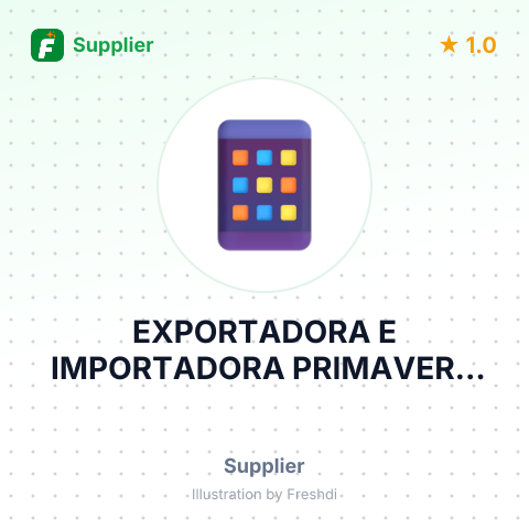 EXPORTADORA E IMPORTADORA PRIMAVERA LTDA – summary card, no photo uploaded yet
