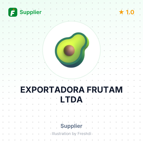 EXPORTADORA FRUTAM LTDA – summary card, no photo uploaded yet
