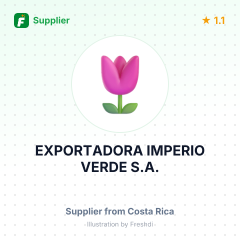EXPORTADORA IMPERIO VERDE S.A. – summary card, no photo uploaded yet