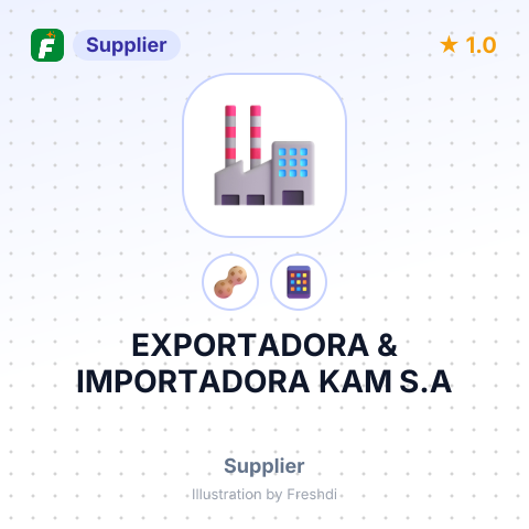 EXPORTADORA & IMPORTADORA KAM S.A – summary card, no photo uploaded yet