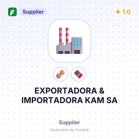 EXPORTADORA & IMPORTADORA KAM SA – summary card, no photo uploaded yet