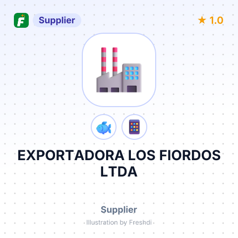 EXPORTADORA LOS FIORDOS LTDA – summary card, no photo uploaded yet