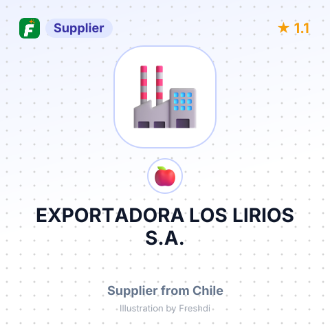 EXPORTADORA LOS LIRIOS S.A. – summary card, no photo uploaded yet