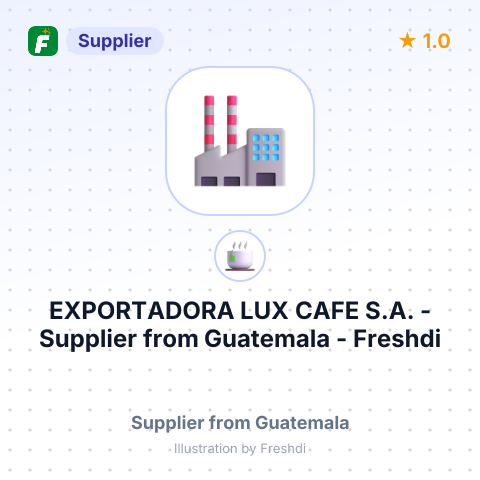 EXPORTADORA LUX CAFE S.A. – summary card, no photo uploaded yet