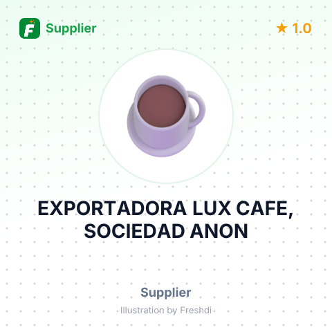 EXPORTADORA LUX CAFE, SOCIEDAD ANON – summary card, no photo uploaded yet