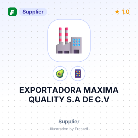 EXPORTADORA MAXIMA QUALITY S.A DE C.V – summary card, no photo uploaded yet
