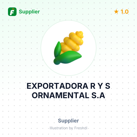 EXPORTADORA R Y S ORNAMENTAL S.A – summary card, no photo uploaded yet