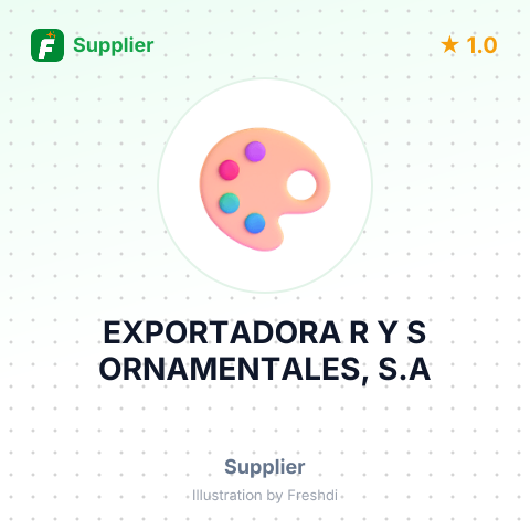EXPORTADORA R Y S ORNAMENTALES, S.A – summary card, no photo uploaded yet