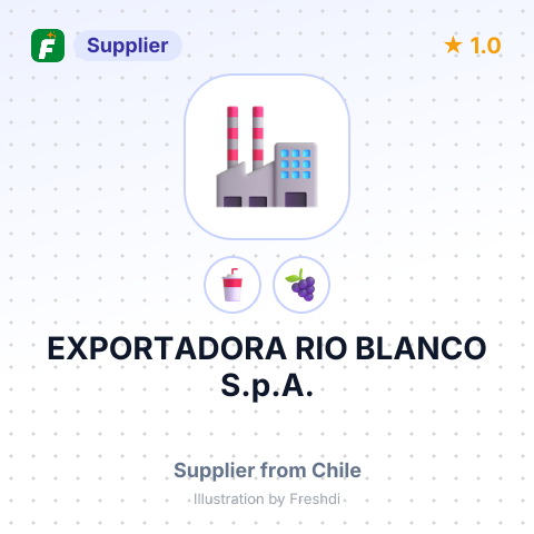 EXPORTADORA RIO BLANCO S.p.A. – summary card, no photo uploaded yet