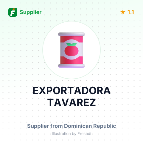 EXPORTADORA TAVAREZ – summary card, no photo uploaded yet