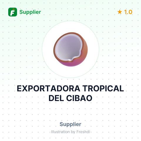 EXPORTADORA TROPICAL DEL CIBAO – summary card, no photo uploaded yet