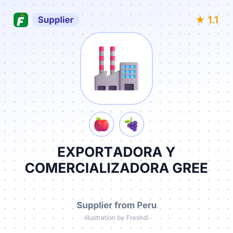 EXPORTADORA Y COMERCIALIZADORA GREE – summary card, no photo uploaded yet